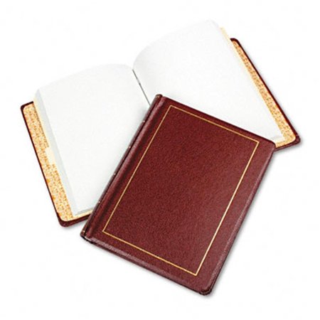 TOSAFOS Looseleaf Minute Book- Red Leather-Like Cover- 125 Pages- 8 1/2 x 11 TO731544